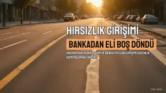 İskenderun'da Bir Hırsız Telefoncuda Laptop ve Cep Telefonu Çaldı, Bankadan Eli Boş Döndü