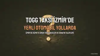 İzmir'de TOGG Taksiler Hizmete Başladı