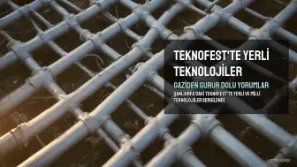 Karabağ Gazisi Camalov, TEKNOFEST'te Yerli Teknolojileri İnceledi