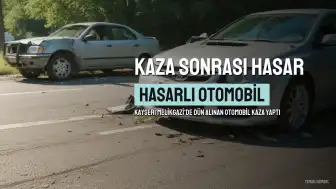 Kayseri Melikgazi'de Trafik Kazası: 3 Yaralı