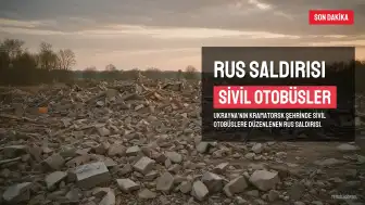 Rusya'nın Otobüs Saldırısında 33 Kişi Hayatını Kaybetti: Ukrayna'da Artan Saldırılar