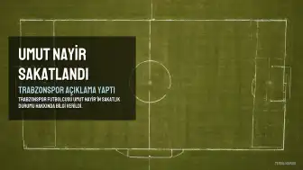 Trabzonspor'dan U.N. Sakatlığı Hakkında Açıklama