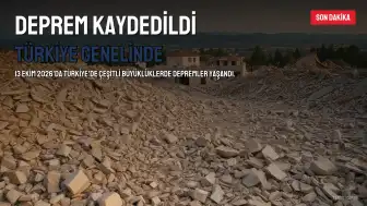 Türkiye'de 13 Ekim 2026'da Meydana Gelen Depremler: AFAD ve Kandilli Son Verileri Paylaştı