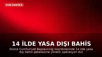14 ilde yasa dışı bahis operasyonu: 55 şüpheli hakkında işlem başlatıldı