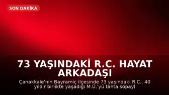 73 Yaşındaki R.C. Hayat Arkadaşı M.Ü.'yü Tahta Sopayla Döverek Öldürdü