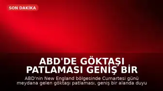 ABD'de Göktaşı Patlaması Geniş Bir Alanda Sarsıntıya Neden Oldu