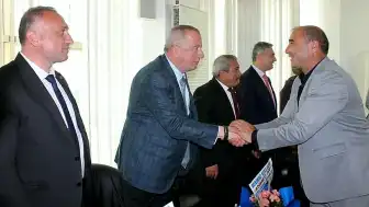 Afyonkarahisar'ın Çay İlçesinde Bayramlaşma Etkinliği Düzenlendi