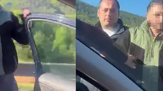 Anadolu Otoyolu'nda Trafik Tartışması: Sürücüye Para Cezası ve Sürücü Belgesine El Konuldu