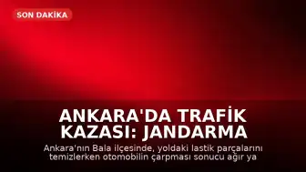 Ankara'da Trafik Kazası: Jandarma Astsubay Üstçavuş Şehit Düştü
