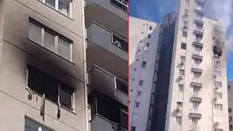 Antalya'da Lüks Sitede Yangın: Çocukların Oyunu Sonucu Daire Kül Oldu
