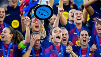 Barcelona, UEFA Kadınlar Şampiyonlar Ligi'nde Lyon'u 4-0 Mağlup Ederek Şampiyon Oldu