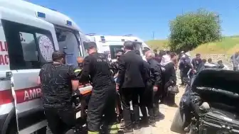 Batman'da Trafik Kazası: 6 Yaralı