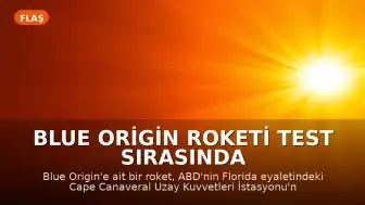 Blue Origin Roketi Test Sırasında Patladı