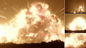 Blue Origin'in New Glenn Roketi Test Sırasında Patladı