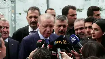 Cumhurbaşkanı Erdoğan, Ayasofya'da Cuma Namazı Sonrası Açıklamalarda Bulundu