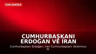 Cumhurbaşkanı Erdoğan ve İran Cumhurbaşkanı Pezeşkiyan Telefonla Görüştü