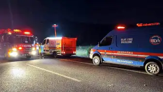 Denizli'de Otobüs Yangınında 3 Kişi Hayatını Kaybetti, 20 Kişi Yaralandı