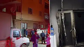 Eski Eşinin Evine Molotof Kokteyli Atan Şüpheli Aranıyor