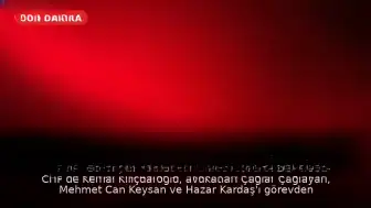 Kemal Kılıçdaroğlu, Üç Avukatını Görevden Aldı