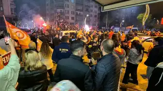 Galatasaray'ın Şampiyonluğu Afyonkarahisar'da Coşkuyla Kutlandı
