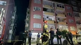 Gebze'de Kolonlardan Ses Gelen 7 Katlı Bina Boşaltıldı