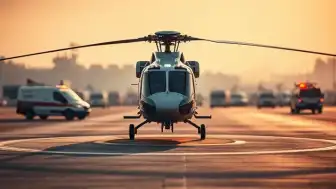 Eğitim Uçuşu Yapan Helikopter Kazaya Uğradı: 5 Personelden 4'ü Sağ Salim Kurtarıldı
