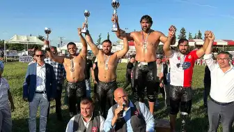 İ.K., 101. Kavasoğlu ve Şamdancıbaşı İbrahim Yağlı Pehlivan Güreşleri'nin Başpehlivanı Oldu