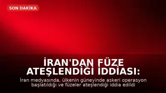 İran'dan Füze Ateşlendiği İddiası: Basra Körfezi'nde Gerilim Tırmanıyor