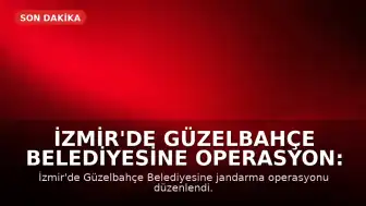 İzmir'de Güzelbahçe Belediyesine Operasyon: Başkan Mustafa Günay Gözaltında
