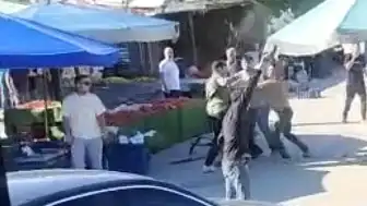 İzmir'de Pazar Yerinde Silahlı Kavga: 7 Gözaltı