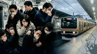 Japonya'da Tren Yolcuları Gizemli Koku Nedeniyle Hastaneye Kaldırıldı