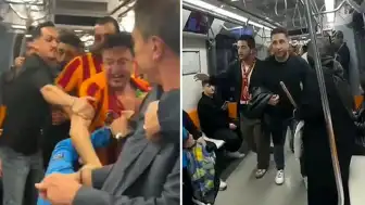 Metrodaki 'Şampiyonluk' Gerginliği Oklavaya Yansıdı
