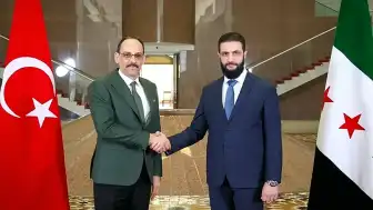 MİT Başkanı İbrahim Kalın, Suriye Devlet Başkanı Ahmed eş-Şara ile Görüştü