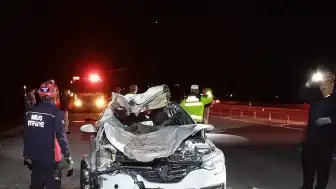 Muş'ta Trafik Kazası: Yola Çıkan Ata Çarpan Otomobildeki 4 Kişi Yaralandı