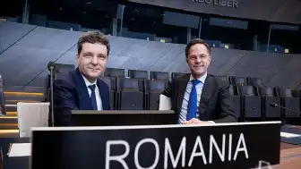 NATO Genel Sekreteri Rutte ve Romanya Cumhurbaşkanı Dan'dan Düşen Rus İHA'sı Sonrası Ortak Açıklama