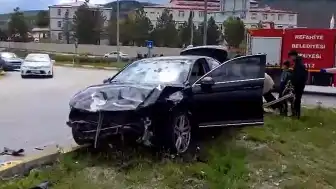 Refahiye'de Trafik Kazası: 6 Yaralı