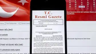 Resmi Gazete'de 18 Mayıs 2026 Tarihli Kararlar Yayımlandı