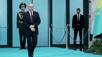 Rusya Devlet Başkanı Vladimir Putin Kazakistan'a Resmi Ziyarette Bulundu