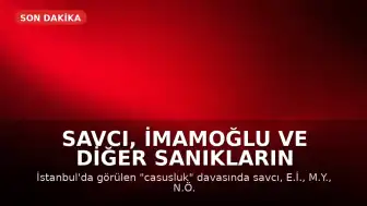 Savcı, İmamoğlu ve Diğer Sanıkların Tutukluluk Halinin Devamını Talep Etti