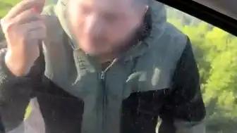 TEM Otoyolu'nda Bayram Dönüşü Trafik Tartışması: Sürücüye Saldırı Anı Kamerada