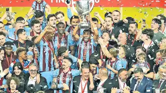 Trabzonspor, Ziraat Türkiye Kupası'nı 10. Kez Kazandı