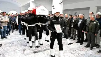 Vefat Eden Polis Memuru S.Ö. Son Yolculuğuna Uğurlandı