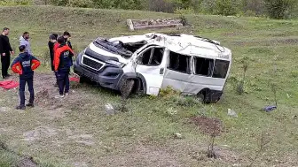 Yozgat'ta Öğrenci Servisi Devrildi: 3 Ölü, 7 Yaralı