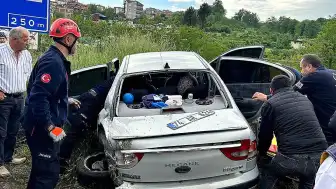 Zonguldak'ta Trafik Kazası: 5 Yaralı