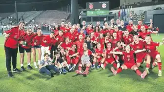 A Milli Kadın Futbol Takımı, Play-Off'a Yükseldi