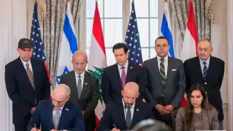 ABD Ara Buluculuğunda İsrail ve Lübnan Arasında Kalıcı Barış İçin Çerçeve Anlaşması İmzalandı
