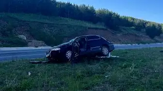 Ardahan'da Trafik Kazası: Otomobil Devrildi, Sürücü Hayatını Kaybetti