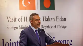 Bakan Fidan ve Bangladeşli Mevkidaşı Khalilur Rahman'dan Ortak Açıklama: Yeni İşbirliği Alanları Vurgusu