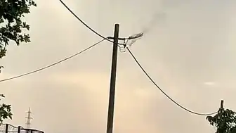 Bandırma'da Elektrik Hattında Arıza: Korku Dolu Anlar Yaşandı