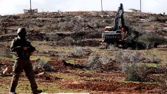 Batı Şeria'da İsrailli Yerleşimciler Köyün Su Hattını Tahrip Etti